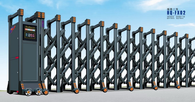 铝合金伸缩门 铝合金伸缩门